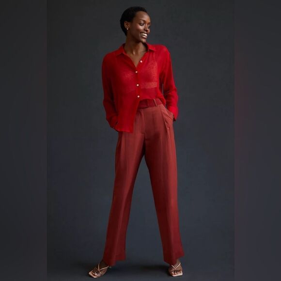 Anthropologie Tiny Noreen Tailored Pant Size 14 - Picture 1 of 5